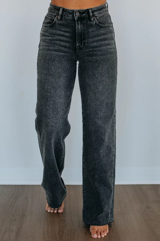 Logan Hidden Jeans - Vintage Black