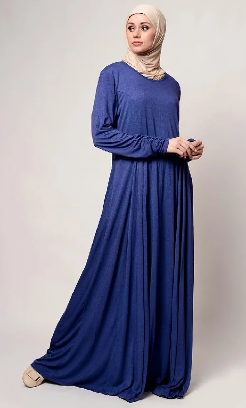 Casual Wear Fully Covered Muslimah Abaya Dress Dynamic Women's Moto