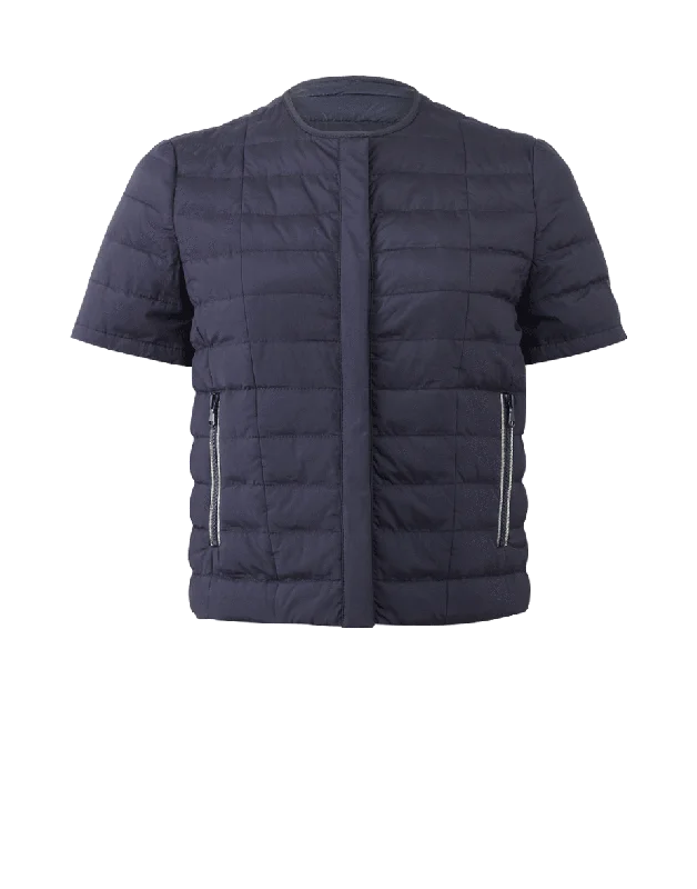 Crop Puffer Techno Jacket Dynamic Women's Moto