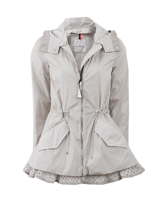Lotus Eyelet Jacket Elegant Women's 