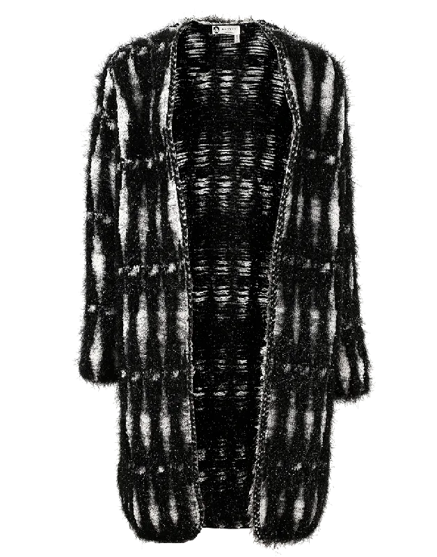 Lurex Jacquard Coat