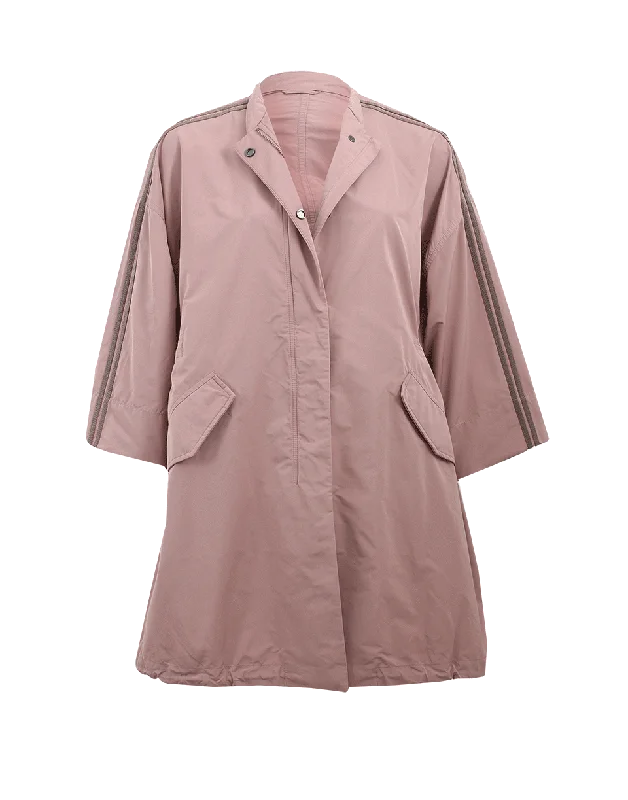 Taffeta Zip Anorak Sustainable Organic