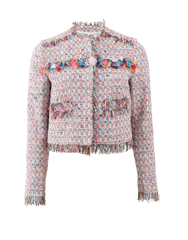 Tweed Jacket Traditional Women's Wool