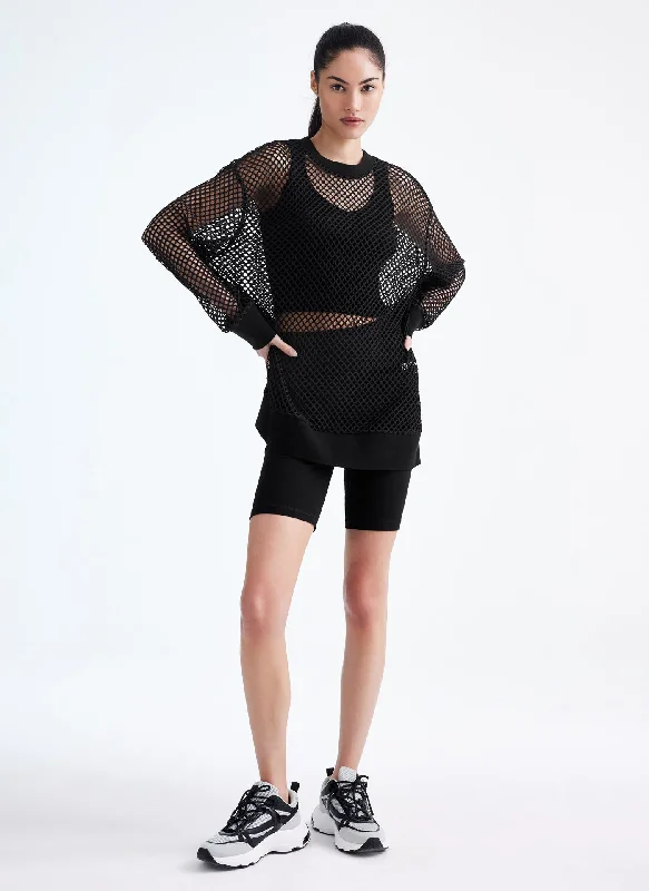 MESH LONG SLEEVE SHIRT