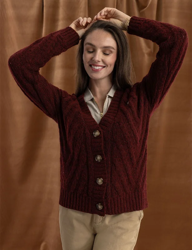 CLASSIC CABLE CARDIGAN